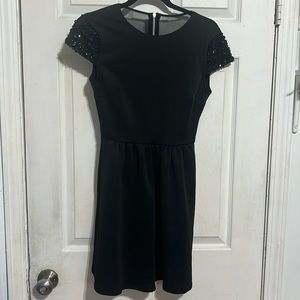 Black Fit and Flare Dress